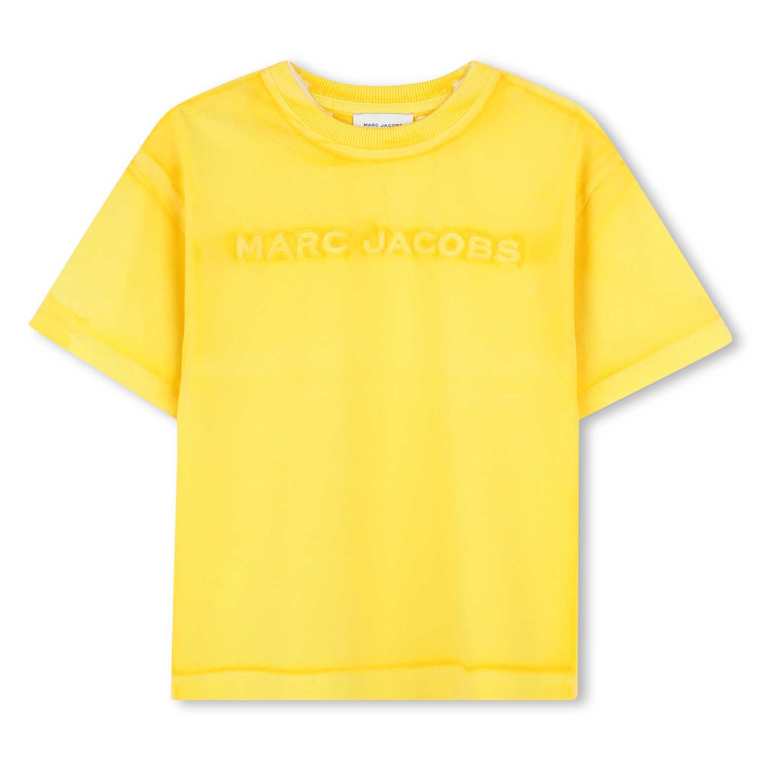 MARC JACOBS Embroidered Cotton T-Shirt  3-10Y